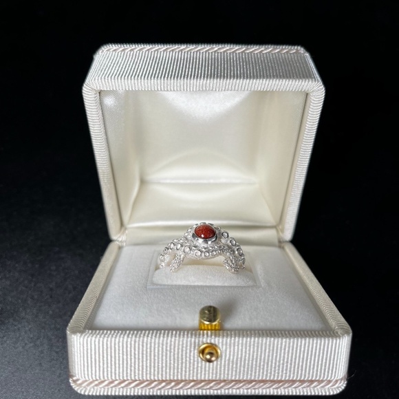 Octopus ring- Simple Sterling Silver Ring - Picture 5 of 10